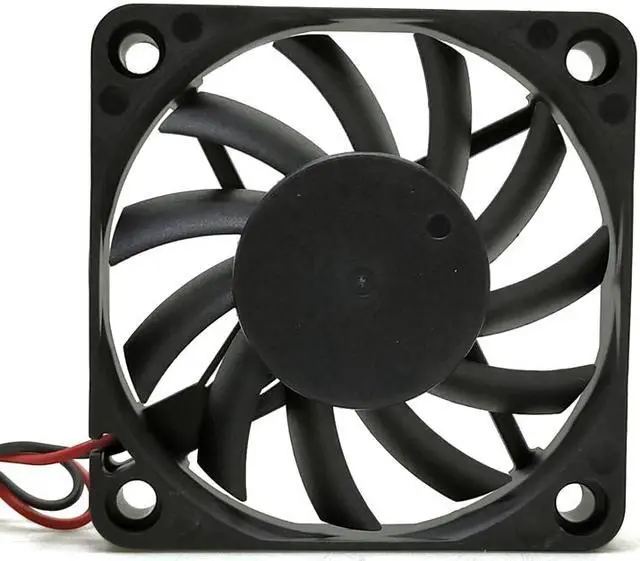 Alt view image 2 of 4 - 60MM 6cm Slim 10mm Cooling Fan for POWER LOGIC 6010 60X60X10mm 12V PL61B12H 2wire Server Inverter PC Fans