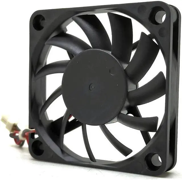 Alt view image 3 of 4 - 60MM 6cm Slim 10mm Cooling Fan for POWER LOGIC 6010 60X60X10mm 12V PL61B12H 2wire Server Inverter PC Fans