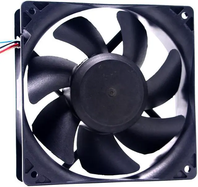 Alt view image 3 of 4 - Sunon PFC0382B1-Q06C-S99 12038 120mm 12cm High Speed 24V Cooling Fan,120X120X38mm 17.96W 4200RPM