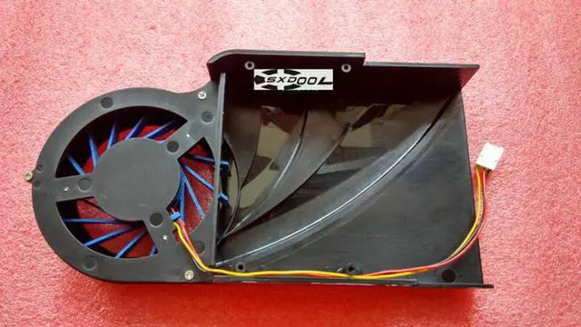 Alt view image 4 of 4 - For GALAXY 9600GT 9800GT Energy-saving enhanced graphics card cooling fan T127010SL DC12V 0.18A