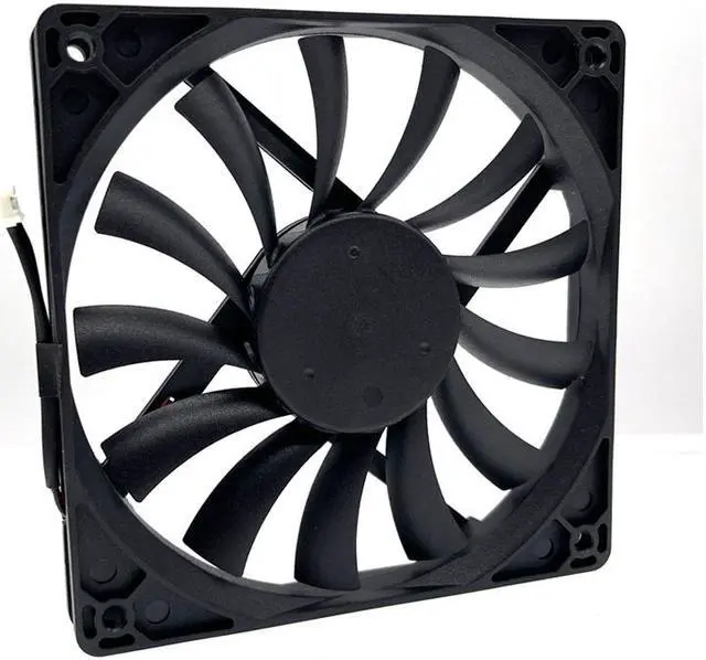 Alt view image 4 of 4 - S1201512HB 120mm 15mm Slim Computer PC Cooling Fan,120X120X15mm DC 12V Sleeve Bearing 0.42A High Speed CFM Cooler