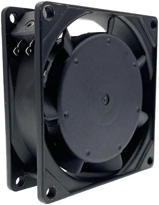 Alt view image 4 of 6 - New 80mm AC 220V 240V Computer Cooling Fan,SJ8025HA2 SanJu 80X80X25mm 8cm Dual Ball Bearing 50/60Hz Server Case Cabinets Fans