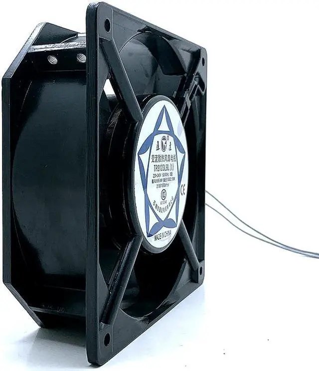 Main image of tp2123lbl 120mm 12cm AC 220V 12038 220V 240V Industrial Cabinet Solder Smoke Exhaust Cooling Fan 12cm Double Ball Axial Flow Fan