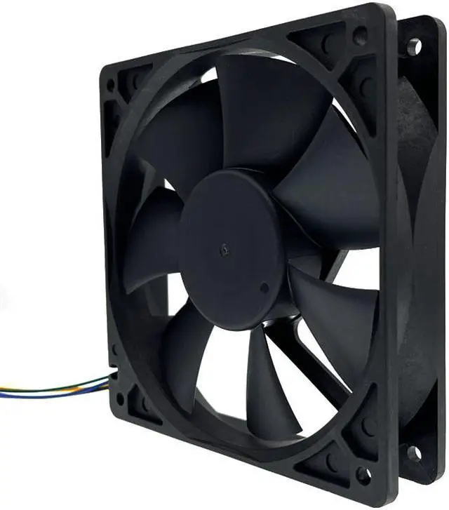Alt view image 5 of 5 - 120mm 12025 DC 12V 0.50A PWM PC CPU Cooling Fan 120x120x25mm Dual Ball Bearing 3300 Rpm,High Speed Replace Delta AFB1212SH