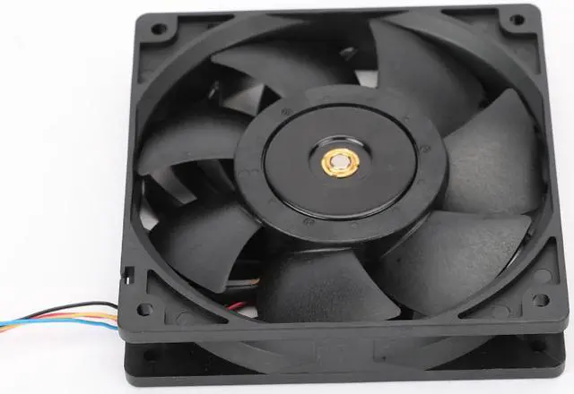 Alt view image 2 of 5 - THB1224B-PM00 DC 24V 1.14A 12025 Delta 12cm 120mm 120X120X25mm Server Cooling Fan