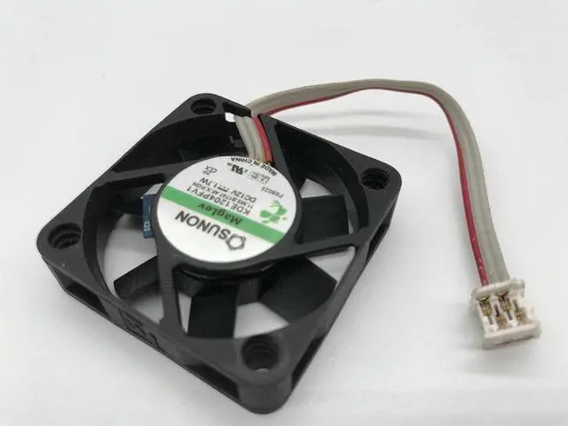 Alt view image 3 of 3 - 40mm 4cm KDE1204PFV1 4010 DC12V 1.7W Cooling Fan for Sunon 3-wire Cooler 3Pin Mini Fans Repair Part