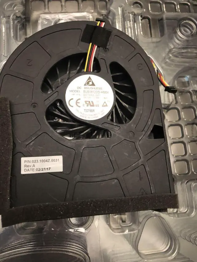 Main image of Original Delta BUB0812DD-HM04 12V 0.58A turbo cooling fan