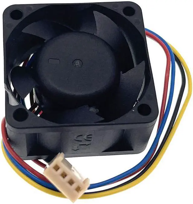 Alt view image 2 of 4 - Mute 40mm 4cm 12V PWM Computer Case Cooling Fan,EF40201B1-Q01C-S99 for Sunon 40X40X20mm 1.28W 4Pin Quiet Silent Cooler