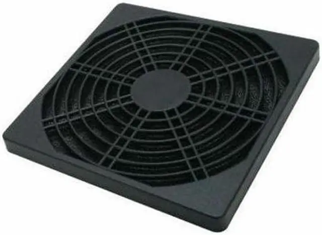 Alt view image 4 of 4 - 120mm Black Dustproof Fan Dust Filter Plastic Cover Grill Guard FGP-120