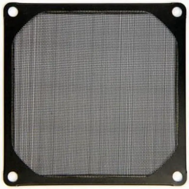 Alt view image 2 of 3 - 120mm Aluminum Mesh Fan Filter FGF-120/M/BK
