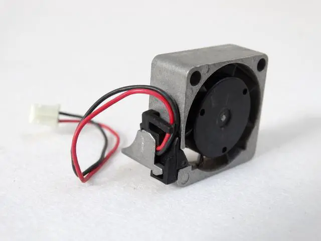 Alt view image 3 of 4 - UDQFB2E02 DC 5V 0.07A 2.5cm 25mm 2515 Aluminum Alloy 25mm Ball Bearing Mini Micro Cooling fan 25X25X15mm