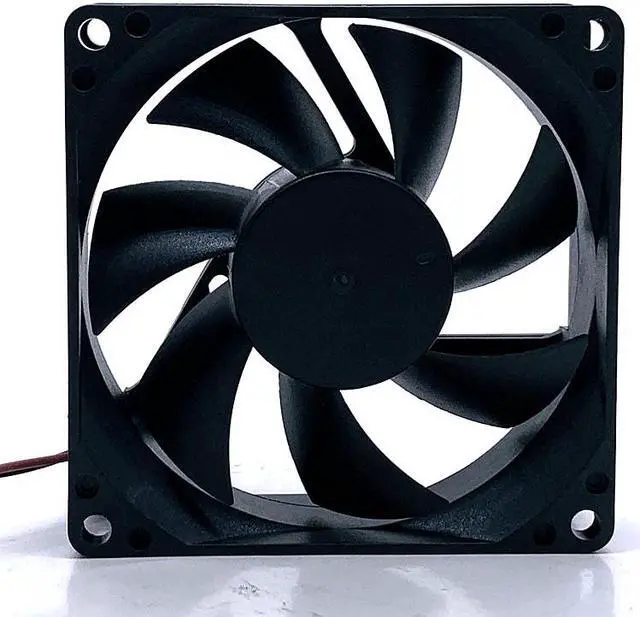 Alt view image 4 of 4 - 80mm 24V Cooling Fan EFS-08E24D DWPH 80*80*25mm DC24V 0.25A 2 wires DC Case Fan 8cm Sever Inverter Cooling Fan