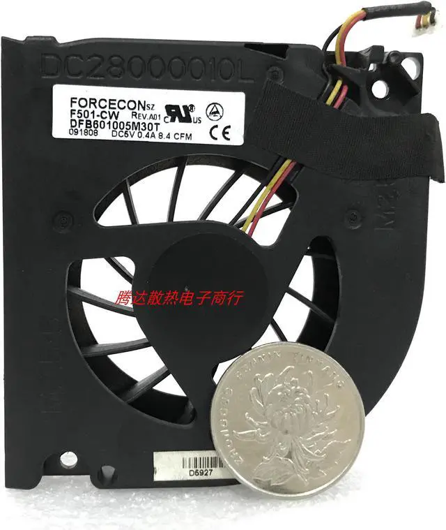 Main image of For Dell Inspiron 1501 6000 Fan DFB601005M30T F6L9-CW DQ50577D003 F501-CW DC280000I0L fan