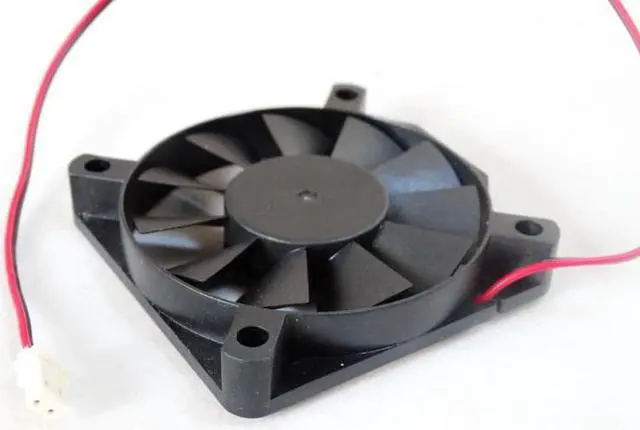 Alt view image 3 of 3 - 1pcs New 60mm Slim Cooling Fan 6cm 12V For Bi-Sonic SP601012M 6010 12V 0.15A 60X60X10mm CPU Power Silent Cooling Fan