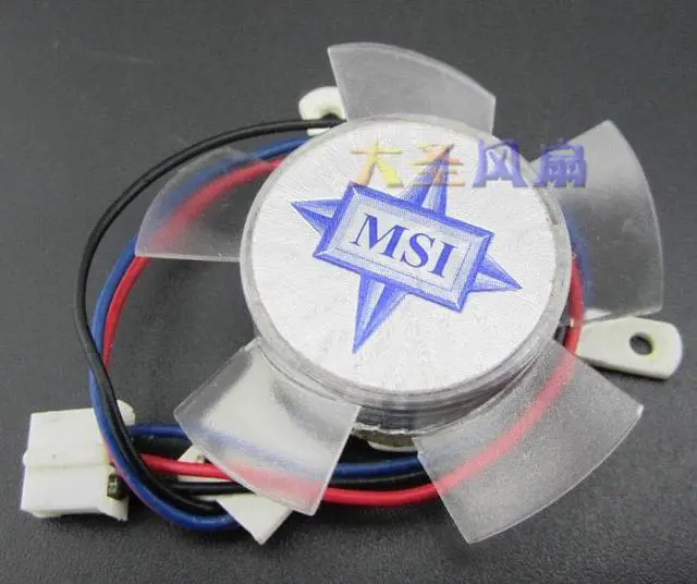 Alt view image 2 of 3 - For MSI graphics card fan SUNON 124010VM 12V 0.7W cooling fan