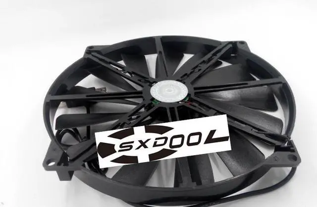 Alt view image 5 of 5 - 5V USB cooling fan Cooler Master A20020-07CA-2JN-F1 5V 0.30A 20CM 20020 round cooler