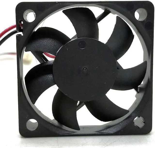 Alt view image 2 of 4 - 50mm 10mm Slim Cooling Fan RDH5010B DC Brushless 12V 0.16A 50x50x10mm 2-wire Ball Bearing Square Server Inverter Cooler Fan