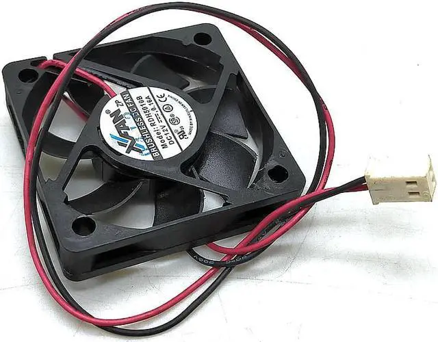 Alt view image 4 of 4 - 50mm 10mm Slim Cooling Fan RDH5010B DC Brushless 12V 0.16A 50x50x10mm 2-wire Ball Bearing Square Server Inverter Cooler Fan
