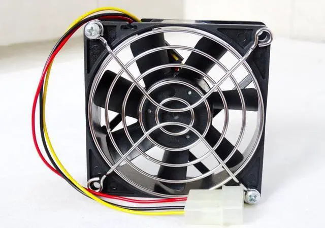 Alt view image 3 of 5 - F8025X12B2 for Mechatronics 80mm 8cm 80X80X25mm DC 12V 0.48A 8025 High Speed Chassis Cooling Fan
