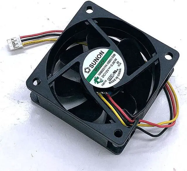 Alt view image 4 of 4 - Sunon HA60251V4-1000U-G99 60mm 6025 60X60X25mm 12V 0.36W Maglev Low Power Mute Silent Low Noise Cooling Fan
