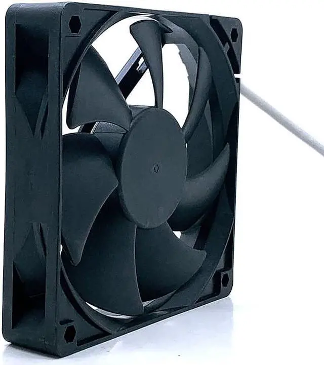 Alt view image 3 of 4 - AG12012UB257100 ADDA 12V 12025 12CM 120mm Dual Ball Bearing 3600RPM 106CFM High Speed Air Flow Case Cooling Fan