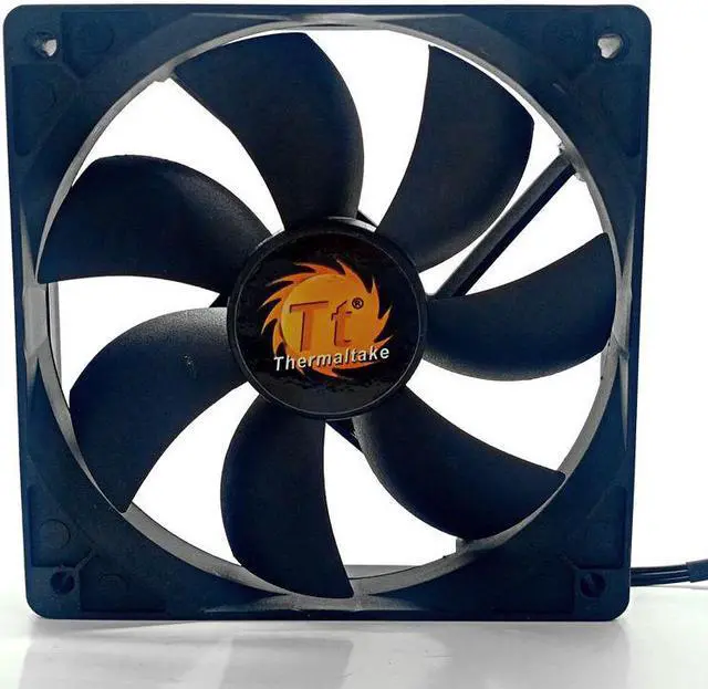 Alt view image 2 of 4 - for Thermaltake tt-1225 12cm Desktop Computer CPU Water Cooled Matte Fan Ultra Silent 3-pin 3P Mute Quiet Case Cooling Fans
