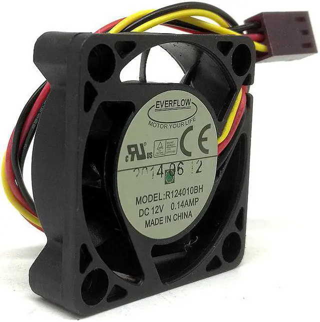Main image of 40mm 4cm Fan for Everflow 4010 R124010BH 12V Frequency Converter Computer CPU North South Bridge Power Supply Chassis Cooling