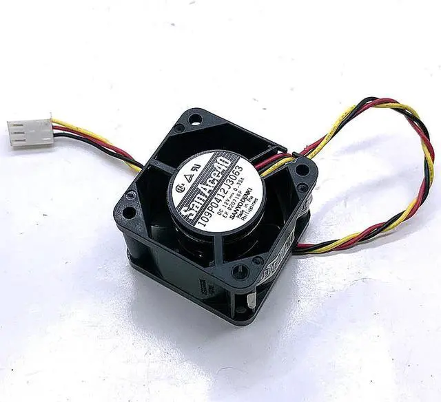 Alt view image 5 of 5 - 109P0412J3063 40mm High Speed Cooling Fan 4028 for Sanyo 4cm DC 12V 3-wire Speed CPU Server Switch Power Fan