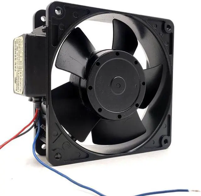 Alt view image 7 of 7 - 120mm AC 100V Metal Cooling Fan Ikura USMD1-UHS4506W 120X120X38mm 12cm 12038 20/18W High Tempreture Resistance