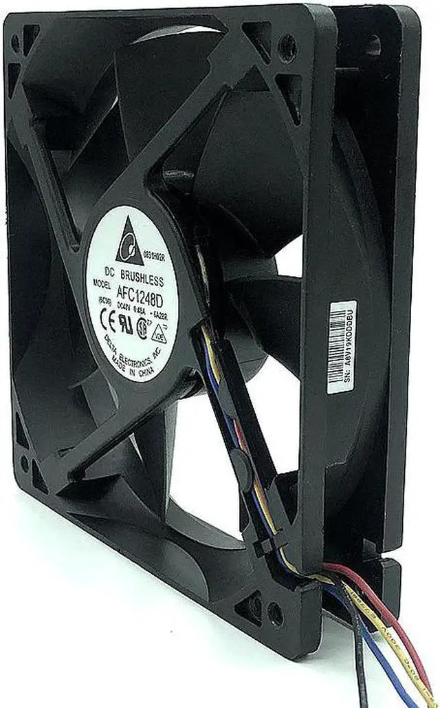 Main image of 48V 120mm 12cm Cooling Fan,for Delta AFC1248D 120X120X25mm Dual Ball Bearing 0.48A Server Inverter Cabinets Fans