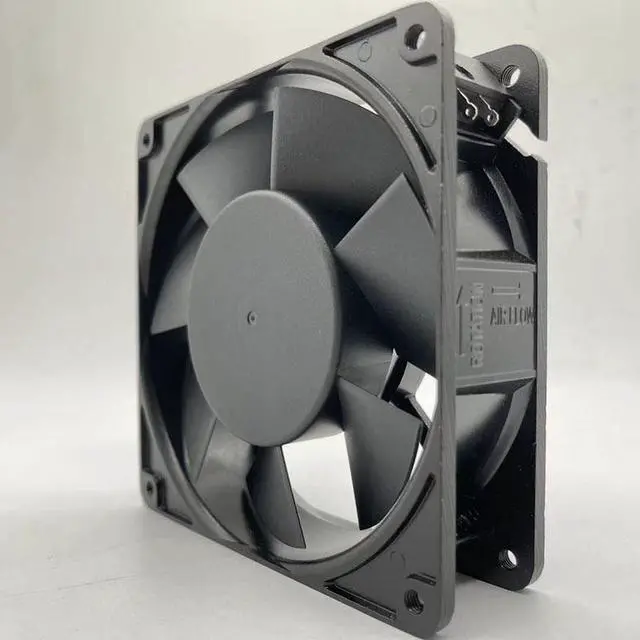Alt view image 2 of 5 - FP-108-7 12738 AC220V 127mm 12.7cm 220V Dual Ball Bearing 127X127X38mm Industrial Case Cabinets Cooling Fan