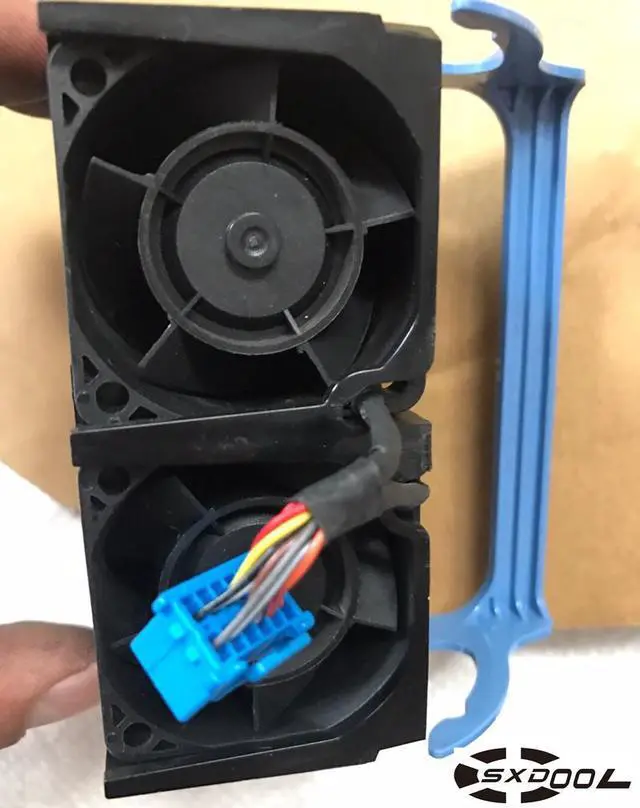 Alt view image 4 of 4 - SUNON PMD1204PPB1-A DC12V 1.4A 16.8W  1 Pair 12-pin cooling fan 2U