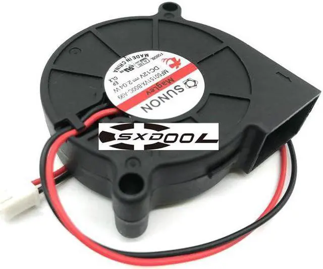 Alt view image 3 of 6 - New original SUNON MF50151VX-B00C-A99 DC12V 5015 5CM 50mm x 15mm Purifier ventilation blower, projector fan, cpu cooler