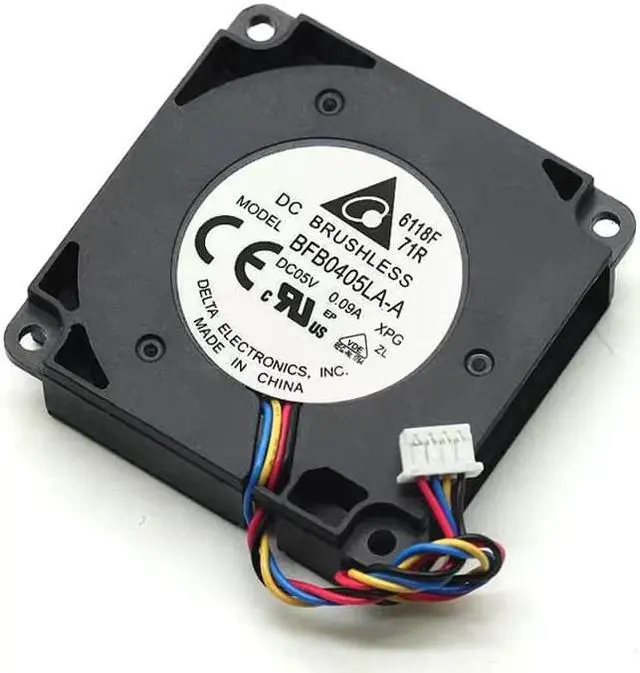 Alt view image 3 of 4 - Original Delta BFB0405LA-A 5V 0.09A 4010 side turbo blower 4 cm fan