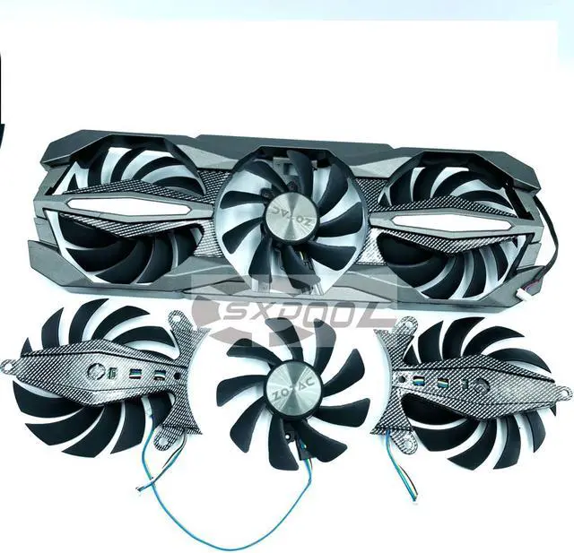 Alt view image 2 of 2 - Original For Zotac GTX 1060 1070 1070ti 1080 Extreme Plus OC graphics card fan GA92S2U
