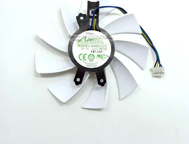 Alt view image 2 of 7 - For Galaxy HOF GTX1060 1070 970 1080ti limited edition graphics card fan GA92S2H