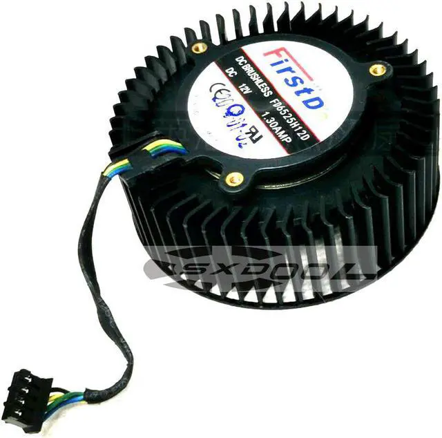 Main image of Original FD6525H12D BFB0712HF For Sapphire public version RX580 RX570 RX480 RX470 platinum diameter 6.6CM turbo graphics fan
