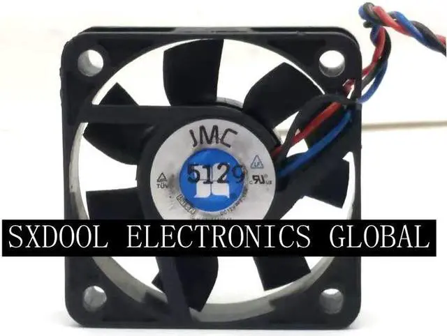 Main image of NEW Original JMC 5015-12LS 12V 0.11A 54291270-4 5CM 5015 Mute Cooling Fan 3-pin