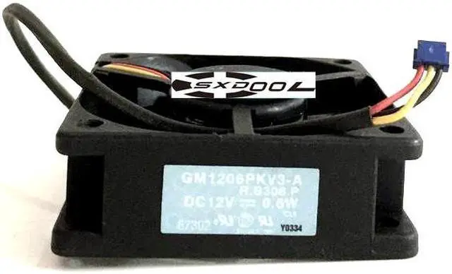 Alt view image 3 of 4 - GM1206PKV3-A SUNON 6cm 6020 12V 0.6W 3 Wire Projector cooling Fan