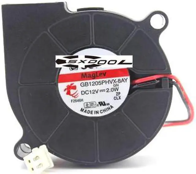 Main image of SUNON GB1205PHVX-8AY DC12V 2.0W 5cm 5015 blower fan For Stage lighting Humidifier Special fan