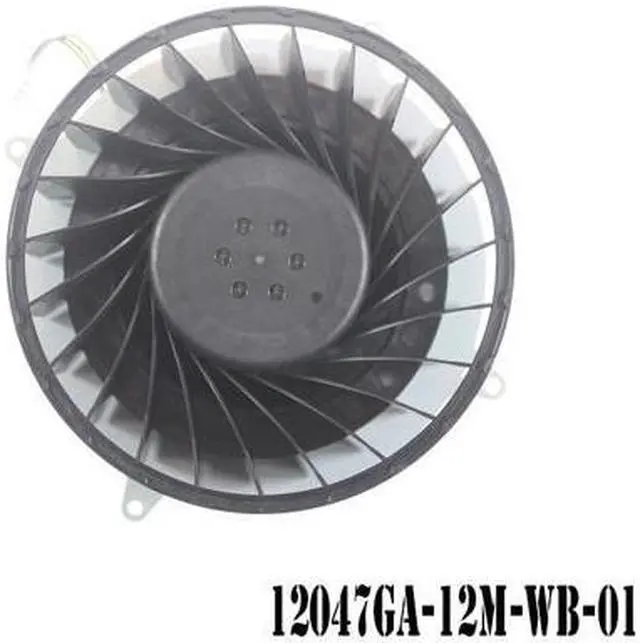 Alt view image 4 of 5 - Cooling Fan Replacement 12047GA-12M-WB-01 DC12V 2.4A MA208101401244 for PS5 23 blades