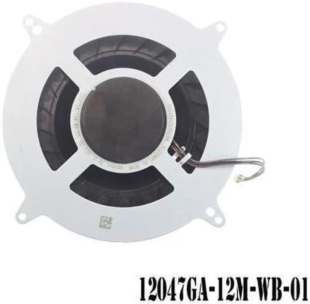 Alt view image 5 of 5 - Cooling Fan Replacement 12047GA-12M-WB-01 DC12V 2.4A MA208101401244 for PS5 23 blades