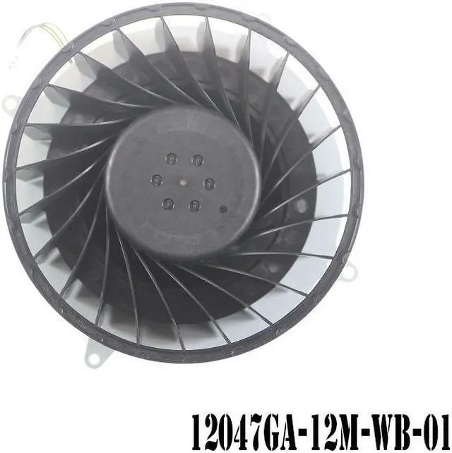 Alt view image 2 of 5 - Cooling Fan Replacement 12047GA-12M-WB-01 DC12V 2.4A MA208101401244 for PS5 23 blades