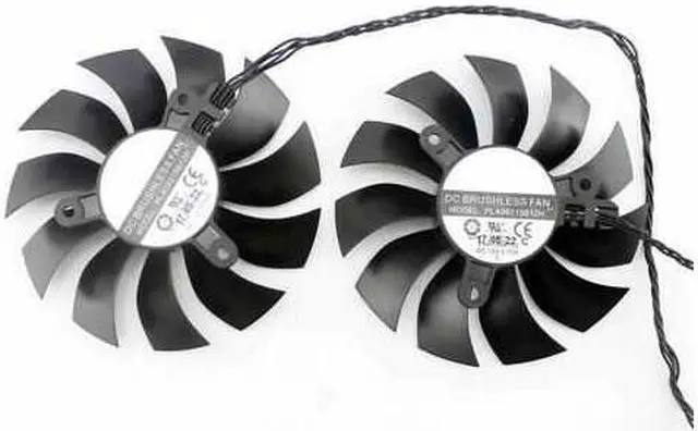 Alt view image 5 of 6 - 2PCS/Lot PLA09215B12H 12V 0.55A 86mm 4Pin For EVGA GTX1080TI SC GTX 1080 Ti SC Black Edition SC2 Fan Graphics Card Cooling Fan