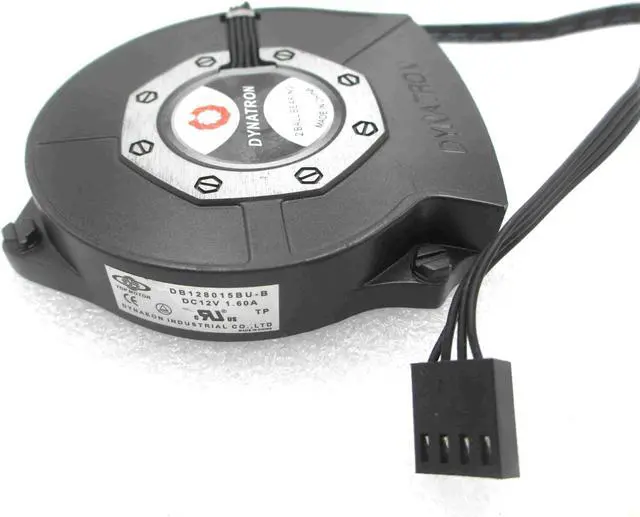 Alt view image 2 of 2 - New original TOP MOTOR DB128015BU-B 12V 1.6A 8cm 8015 4-wire PWM K199 fan All metal