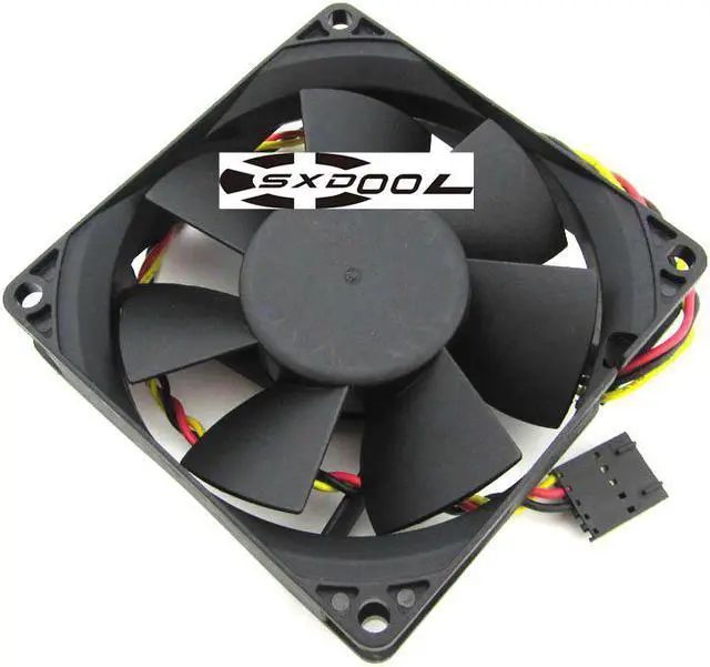 Alt view image 2 of 6 - For Dell OptiPlex 390 790 990 3010 SFF Small Form Factor CPU Processor Chassis Fan 99GRF SUNON EE80201S1-0000-G99 8cm DC12V cooling fans new original