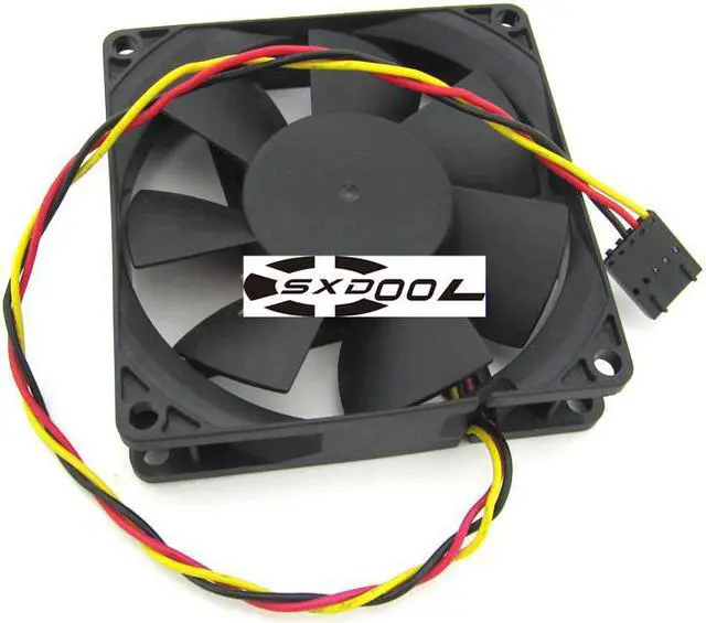 Alt view image 4 of 6 - For Dell OptiPlex 390 790 990 3010 SFF Small Form Factor CPU Processor Chassis Fan 99GRF SUNON EE80201S1-0000-G99 8cm DC12V cooling fans new original