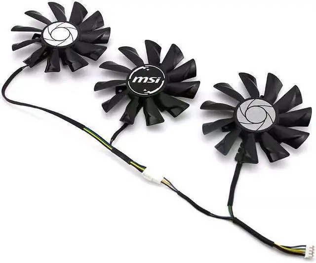 Main image of For MSI GTX1080ti 1080 1070ti 1070 1060 980ti Dark Dragon Graphics Fan PLD09210S12HH DC12V 0.40A 4-wire cooler (3PCS/Lot)