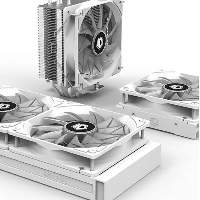 Alt view image 6 of 7 - ID-COOLING XF-12025-SW Low Profile Cooling Fan 4Pin PWM High Air Pressure,Low Noise & Big Airflow,For CPU&GPU&VGA coole