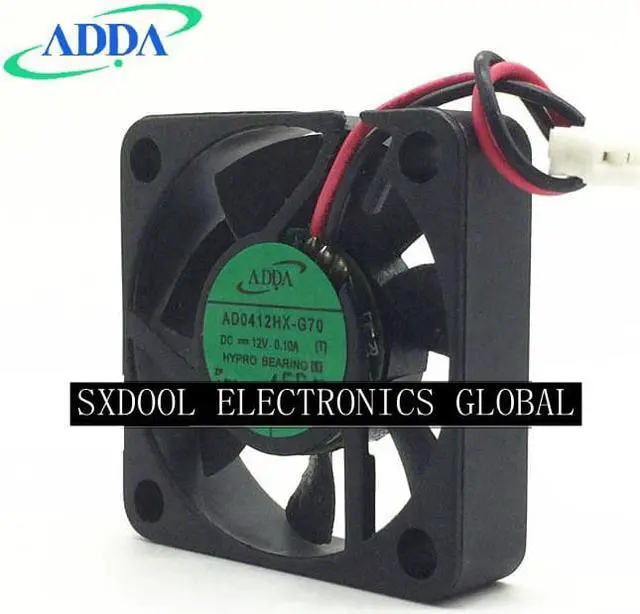 Alt view image 2 of 6 - ADDA AD0412HX-G70 DC12V 0.10A 4010 4CM 40mm 40x40x10mm cooling Fan